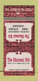 Matchbook Cover - The Charcoal Rib McMurray? PA 30 Strike