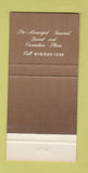 Matchbook Cover - Park Lawn Funeral Home Kansas City MO 30 Strike