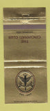 Matchbook Cover - The Cincinnati Club OH 30 Strike