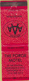 Matchbook Cover - Forge Motel Old Forge NY