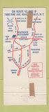 Matchbook Cover - Boat House Restaurant Niagara Falls NY 30 Strike
