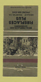 Matchbook Cover - Fireplaces Plus Encinitas CA 30 Strike
