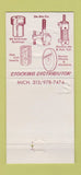 Matchbook Cover - Allar Company Sterling Heights MI 30 Strike
