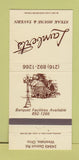 Matchbook Cover - Lambert's Steak House Westlake OH 30 Strike