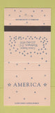 Matchbook Cover - America Washington DC 30 Strike