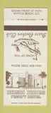 Matchbook Cover - Ocean Dunes Resort Motel Myrtle Beach SC 30 Strike