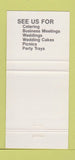 Matchbook Cover - Old Barn Deli Bakery Lima OH 30 Strike