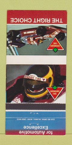 Matchbook Cover - Canadian Tire Auto Racing 30 Strike
