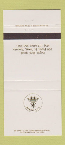 Matchbook Cover - Imperial Club West Toronto ON 30 Strike