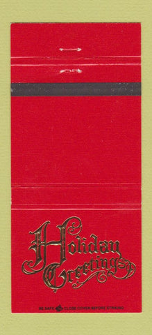 Matchbook Cover - Comnavact Rota Spain Christmas 30 Strike