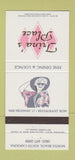 Matchbook Cover - Irina's Place girlie Myrtle Beach SC 30 Strike
