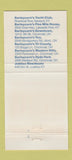 Matchbook Cover - Carleycorn's Jubilee Riverboats Newport KY Ludlow 30 Strike
