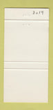 Matchbook Cover - The Reef Conneaut OH 30 Strike
