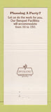 Matchbook Cover - George Stinson Management Ecorse MI 30 Strike