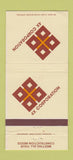 Matchbook Cover - 4X Corporation  Construction Neenah WI 30 Strike