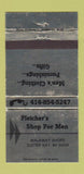 Matchbook Cover - Fletcher's Men's Clothes Sister Bay WI 30 Strike