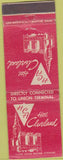 Matchbook Cover - Hotel Cleveland OH
