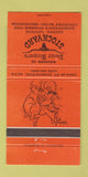 Matchbook Cover - Danny Hooper's Stockyard Edmonton AB 30 Strike