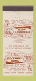 Matchbook Cover - Stockmen's Hotel Elko NV casino 30 Stick