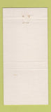 Matchbook Cover - Bewax Products Susex Borgnor Regis UK Vacuum 30 Strike