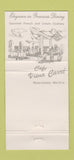 Matchbook Cover - Cafe Vieux Carre New Orleans LA 30 Strike