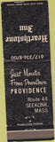 Matchbook Cover - Hearthstone Inn Seekonk MA