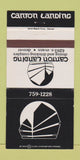 Matchbook Cover - Canton Landing Denver Colorado 30 Strike