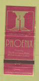 Matchbook Cover - Phoenix Restaurant Sharon PA 30 Strike