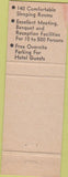 Matchbook Cover - George Washington Hotel Washington PA
