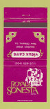 Matchbook Cover - Royal Sonesta Hotel New Orleans LA 30 Strike