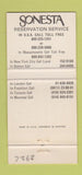 Matchbook Cover - Royal Sonesta Hotel New Orleans LA 30 Strike