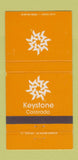 Matchbook Cover - Keystone Skiing Colorado 30 Strike
