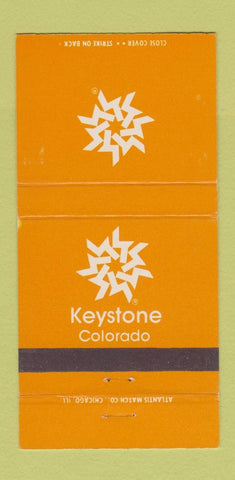 Matchbook Cover - Keystone Skiing Colorado 30 Strike
