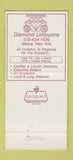 Matchbook Cover - Diamond Limousine Albany NY 30 Strike