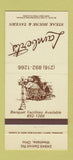Matchbook Cover - Lambert's Steak House Westlake OH 30 Strike