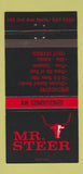 Matchbook Cover - Mr Steer Steak Canada 30 Strike