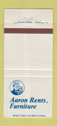 Matchbook Cover - Aaron Rentals Furniture Tampa FL 30 Strike