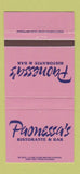 Matchbook Cover - Paonessa's Ristorante Boardman OH 30 Strike