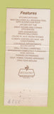 Matchbook Cover - Seahawk Resort Motel Virginia Beach VA 30 Strike