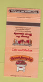 Matchbook Cover - Mercado Juarez Cafe Dallas Arlington TX 30 Strike