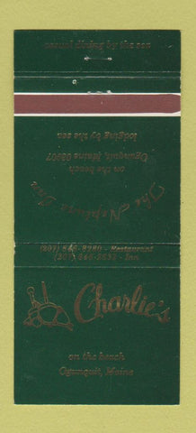 Matchbook Cover - Charlie's Neptune Inn Ogunquit ME 30 Strike