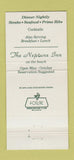 Matchbook Cover - Charlie's Neptune Inn Ogunquit ME 30 Strike