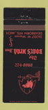 Matchbook Cover - The Boar's Head Inn Dearborn Heights MI 30 Strike