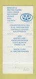 Matchbook Cover - The Grand Central Hot Springs AR 30 Strike
