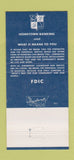 Matchbook Cover - Layton State Bank Milwaukee WI 30 Strike
