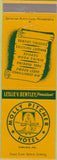 Matchbook Cover - Molly Pitcher Hotel Carlisle PA