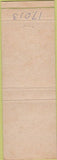 Matchbook Cover - Molly Pitcher Hotel Carlisle PA