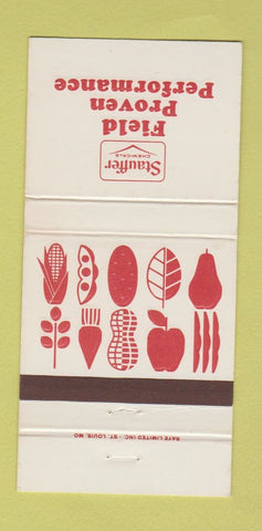 Matchbook Cover - Stauffer Chemical Dayton NJ 30 Strike