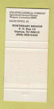 Matchbook Cover - Stauffer Chemical Dayton NJ 30 Strike
