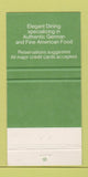 Matchbook Cover - Gasthaus Eichler Winter Park Colorado 30 Strike
